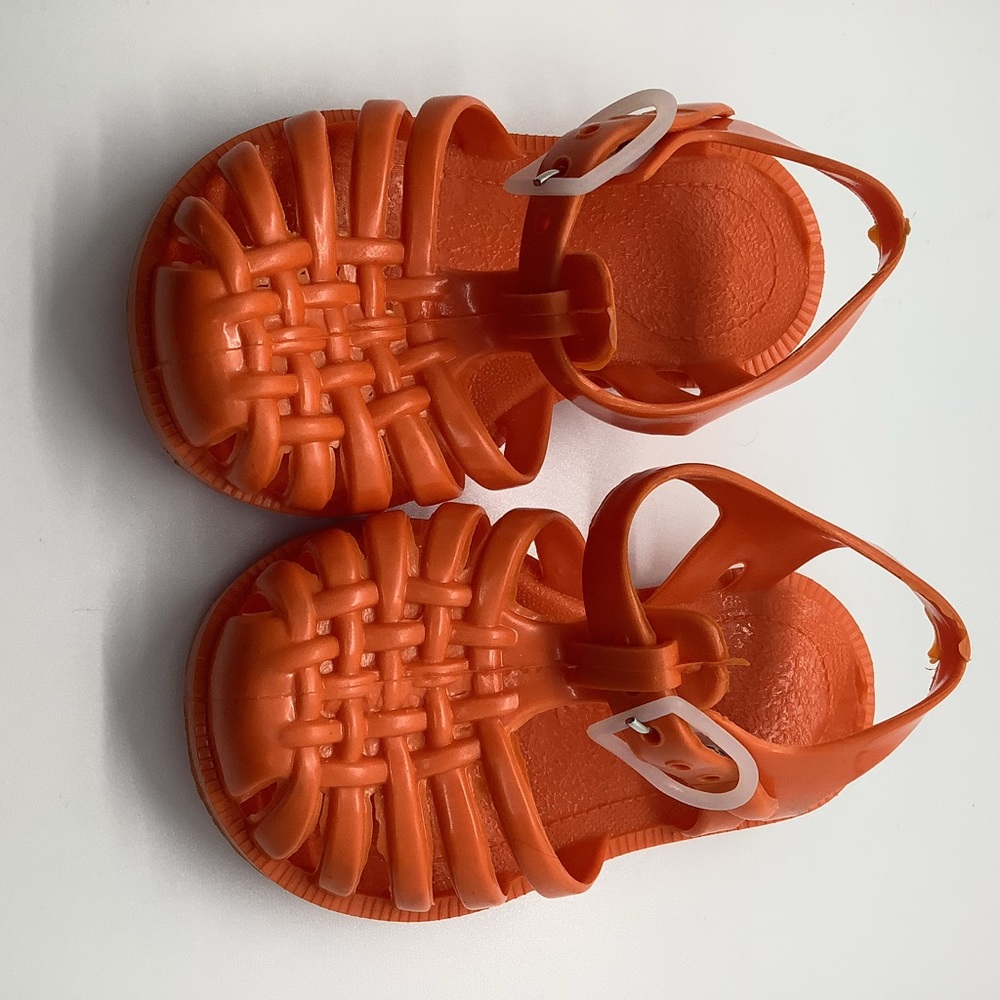 Jellies from France for baby! NEW EURO 20 USA 4.5 orange or chartreuse - Picture 6 of 7
